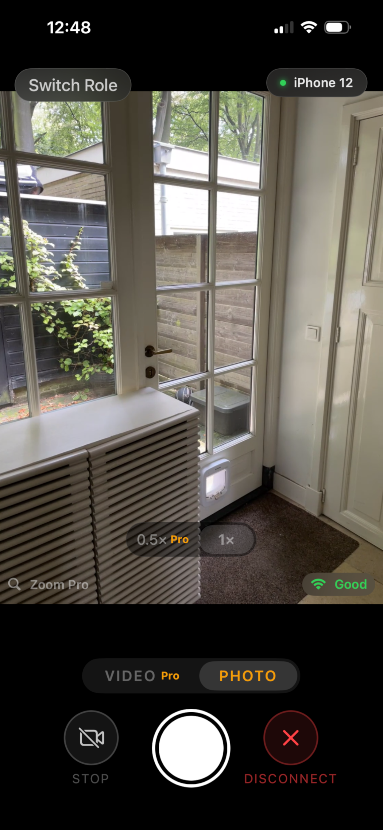 Double Vision — keep an eye on the back door